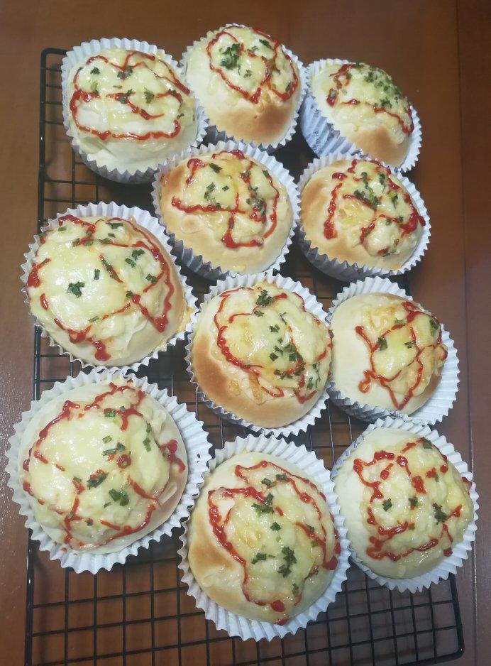 超软葱香芝士包（淡奶油面包体）