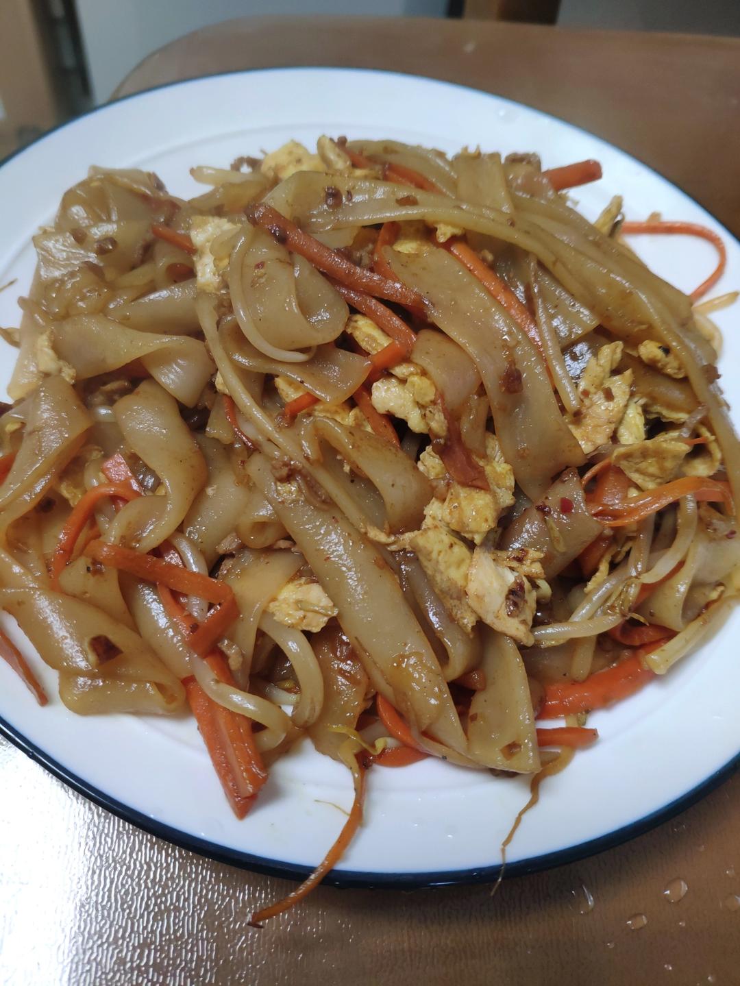 打倒路边摊的炒河粉