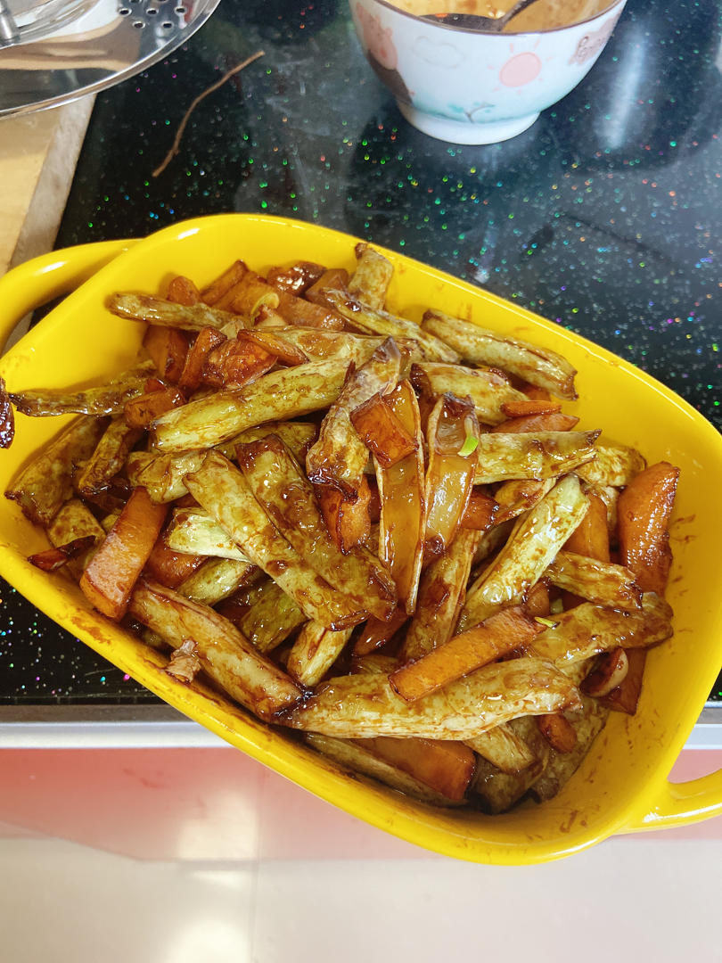 土豆烧豆角
