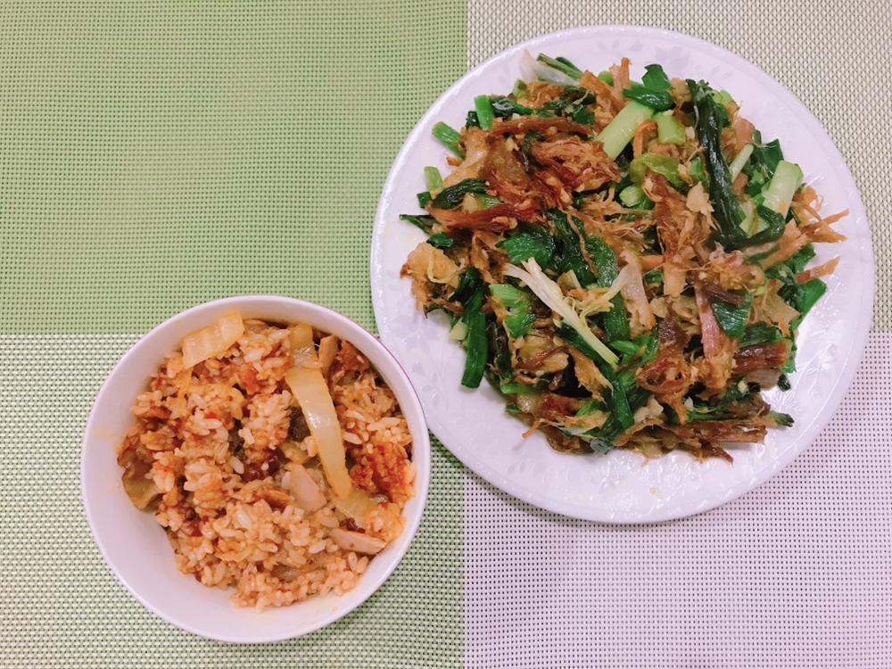 蒜苗炒肉