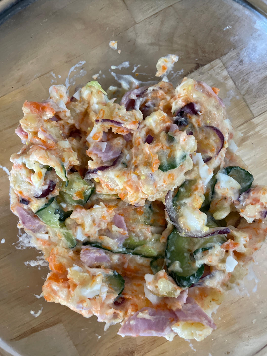 🔥爆好吃的鸡蛋土豆泥沙拉