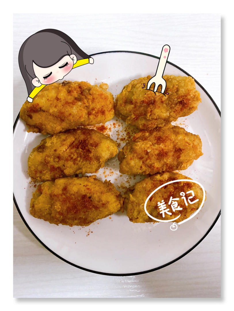 蒜香炸鸡翅