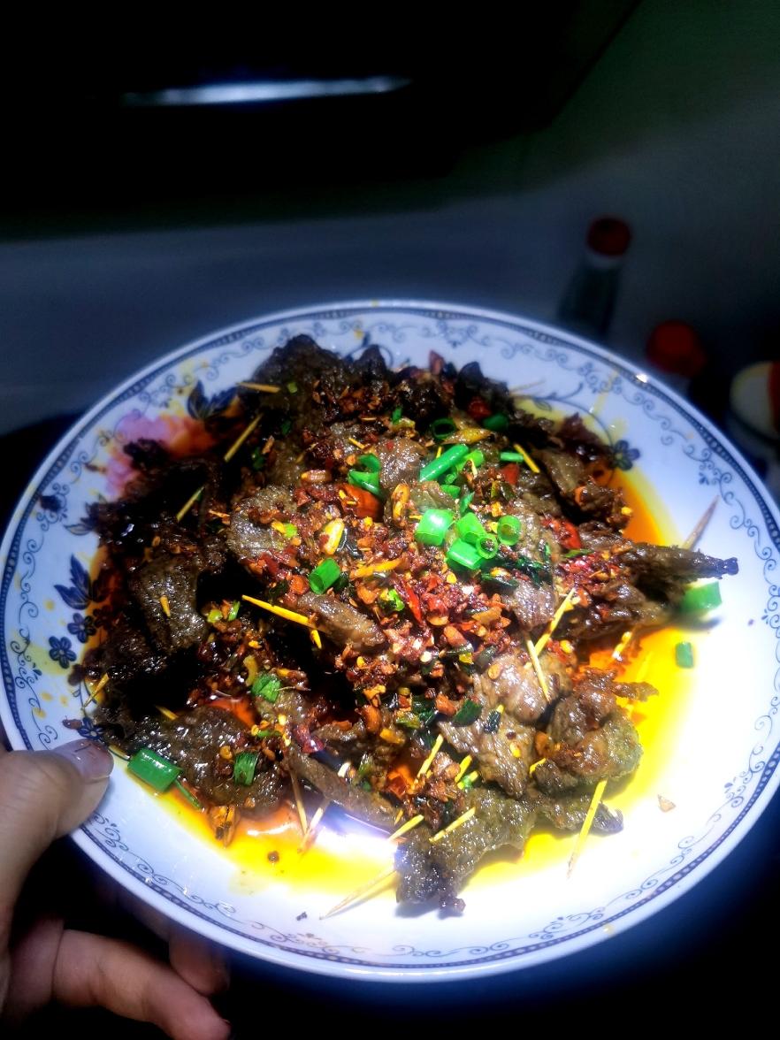 简易版牙签牛肉