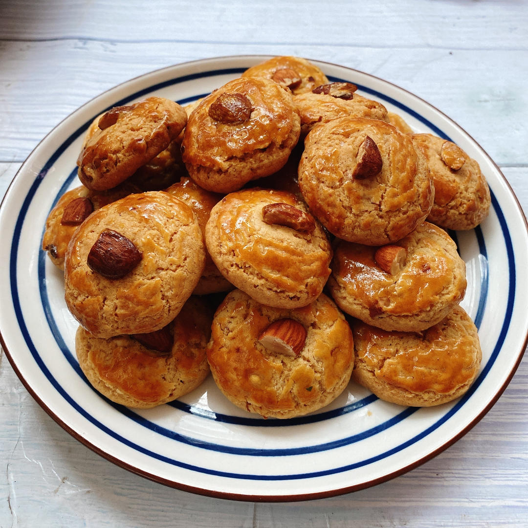 《Tinrry+》出炉的香气就能迷住你--简单好做的杏仁酥来啦！