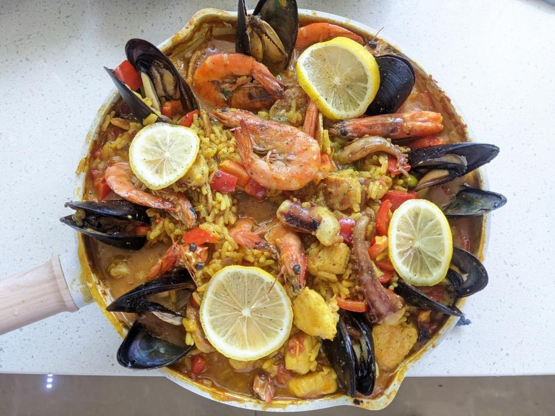 正宗paella 西班牙海鲜饭