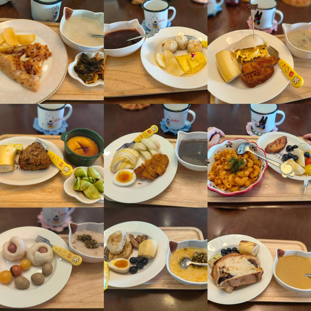 小学生的爱心早餐