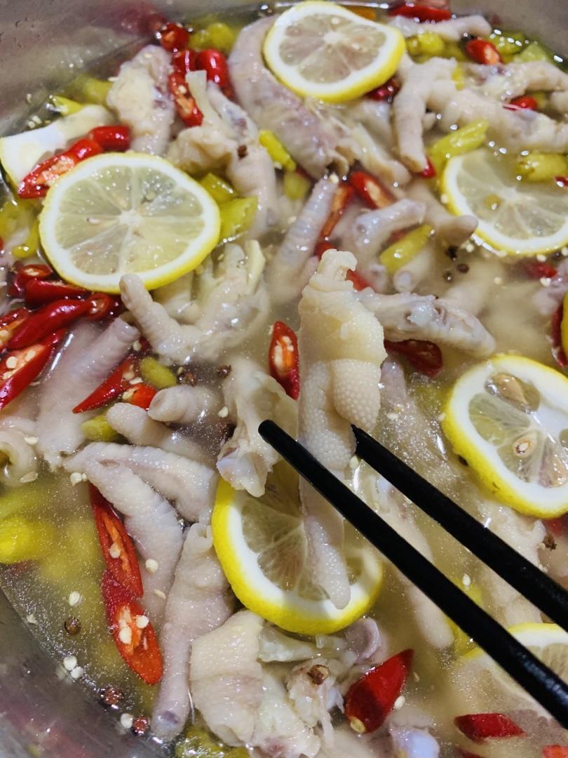 柠檬泡椒凤爪