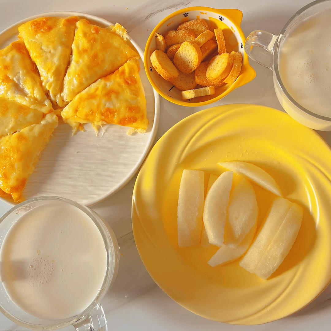 纯芝士披萨（芝士饼）