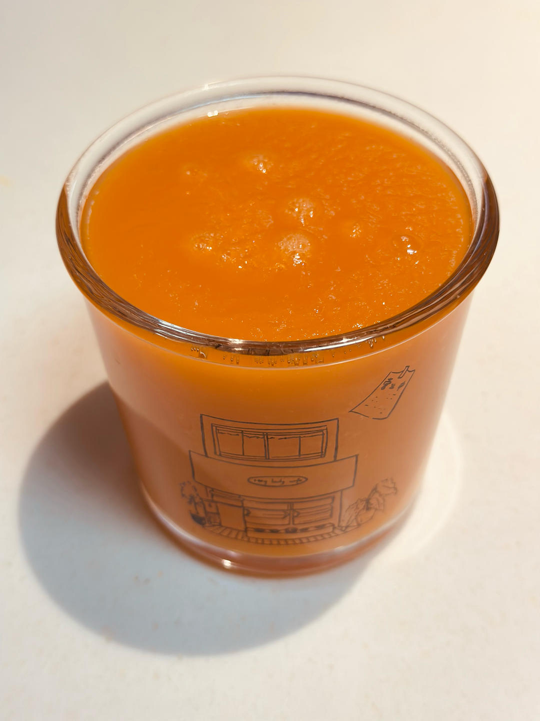 一杯有神奇魔力的饮品🍹胡萝卜🥕苹果🍎汁（热饮）