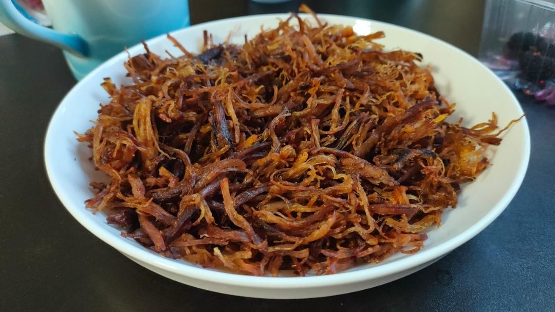 香辣灯影牛肉丝