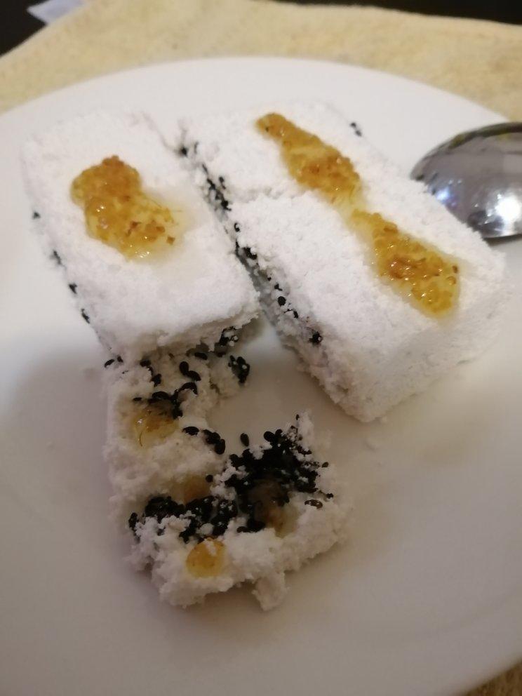 儿时的美味，蒸米糕，超级快手！！！粘米粉版（大米糕