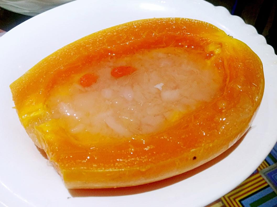 木瓜炖雪蛤