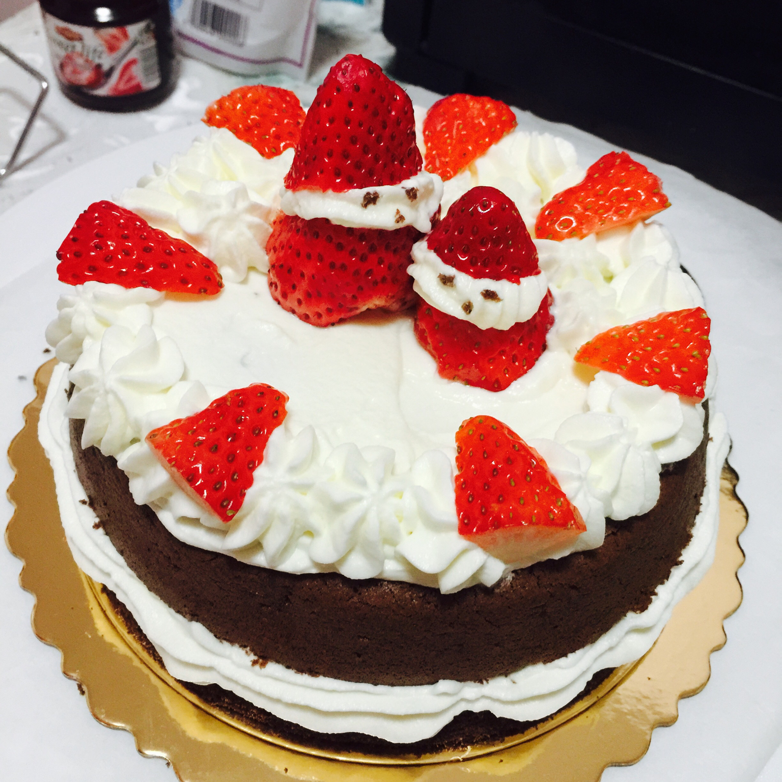 烤箱做蛋糕（戚风蛋糕的做法）