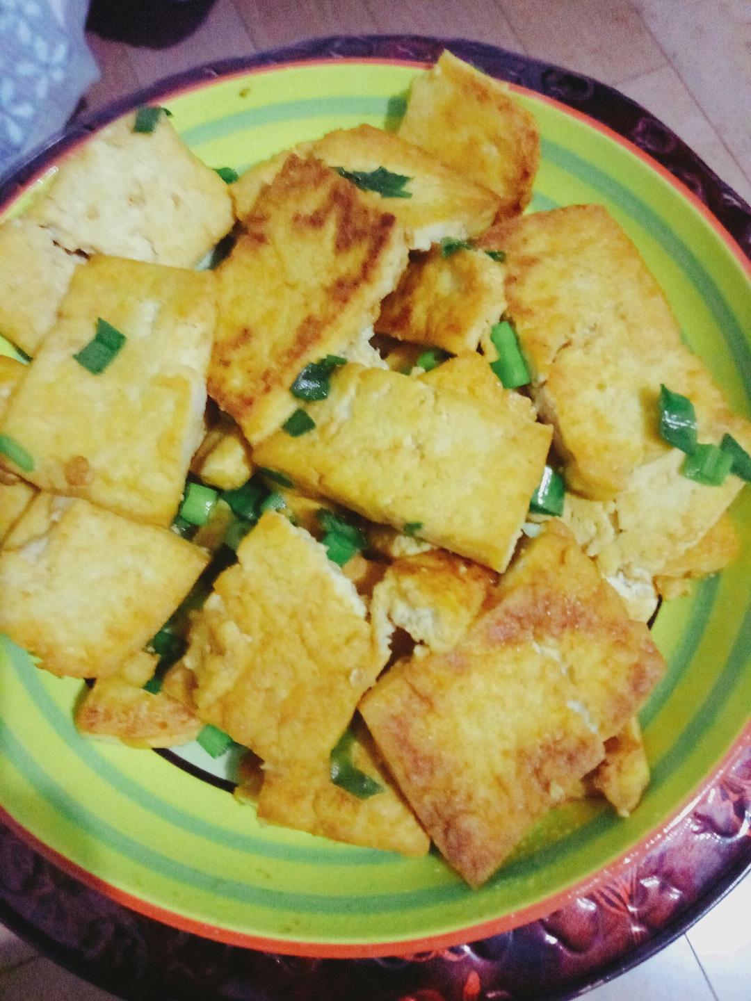 蚝油煎豆腐