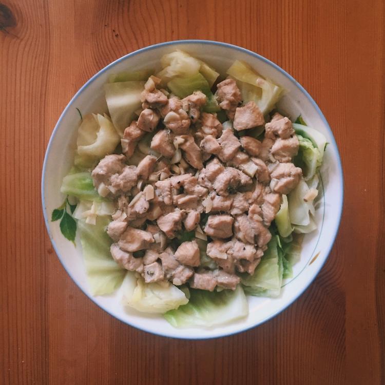 蒜蓉蒸鸡胸（鸡腿）