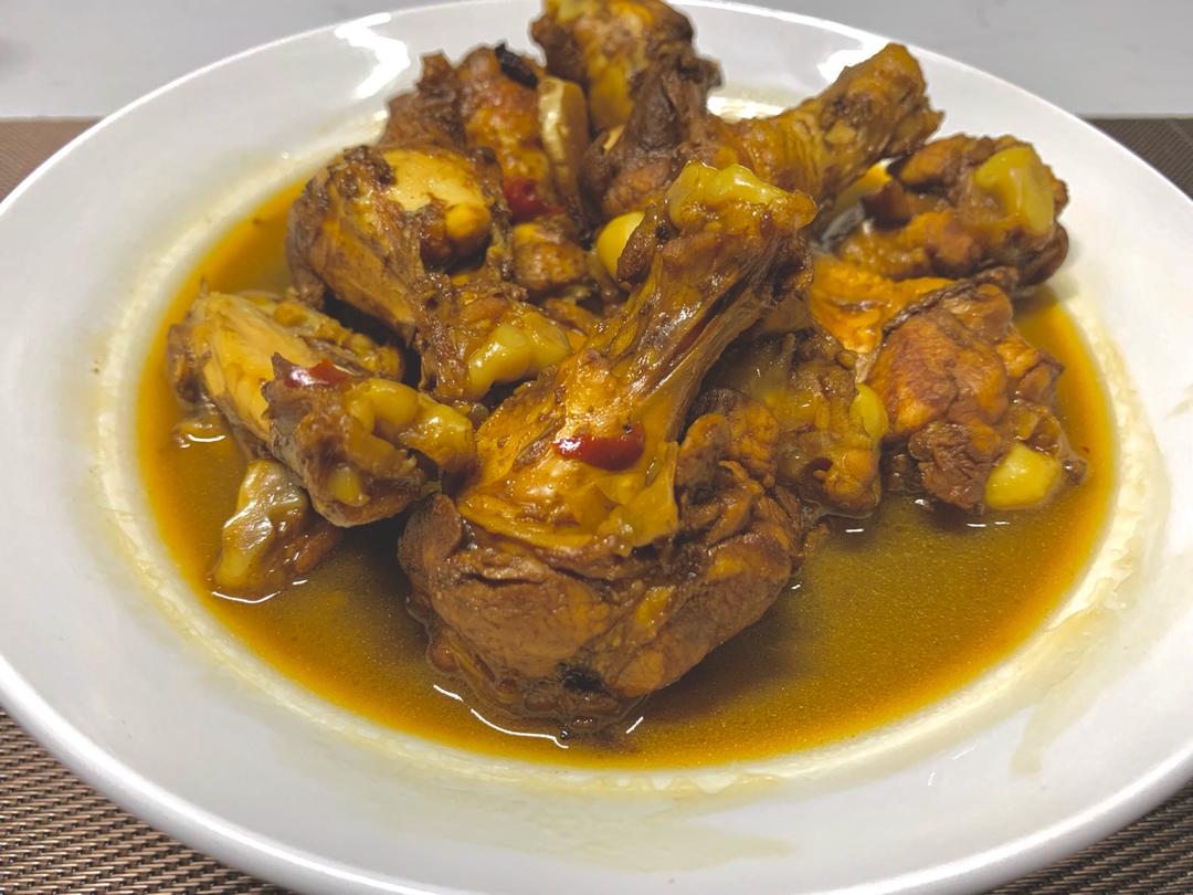 土豆炖翅根