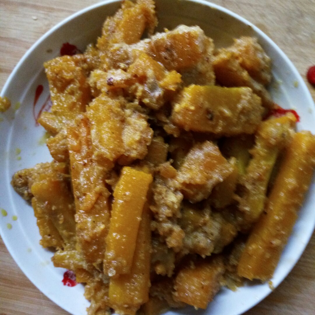 蛋黄焗南瓜