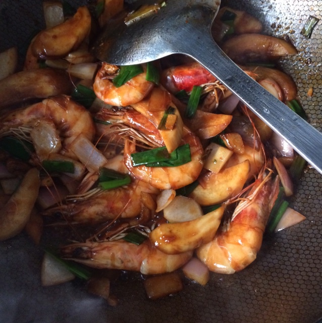 油焖大对虾海虾