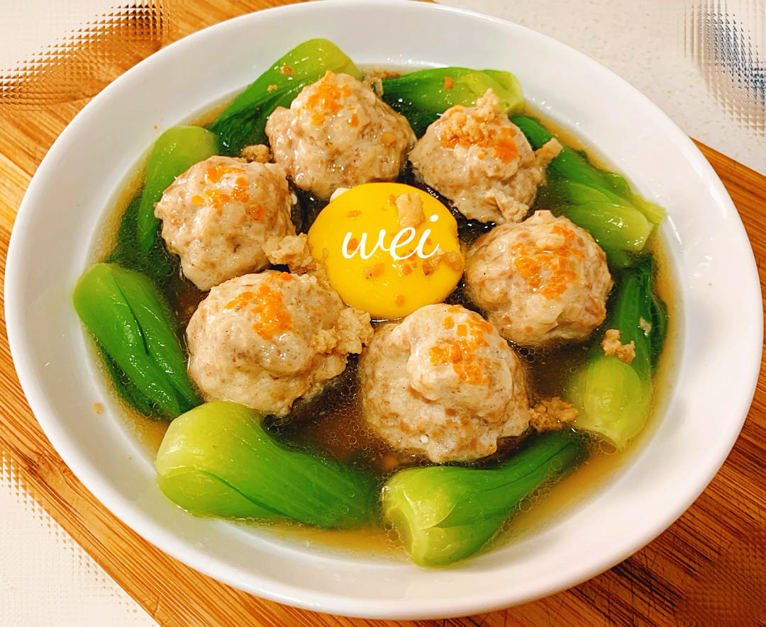 年夜菜之团团圆圆~香菇虾仁酿