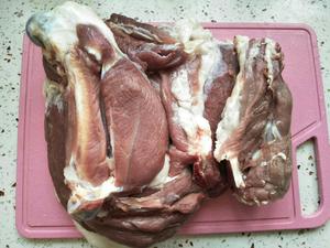 新疆馕包肉的做法 步骤1