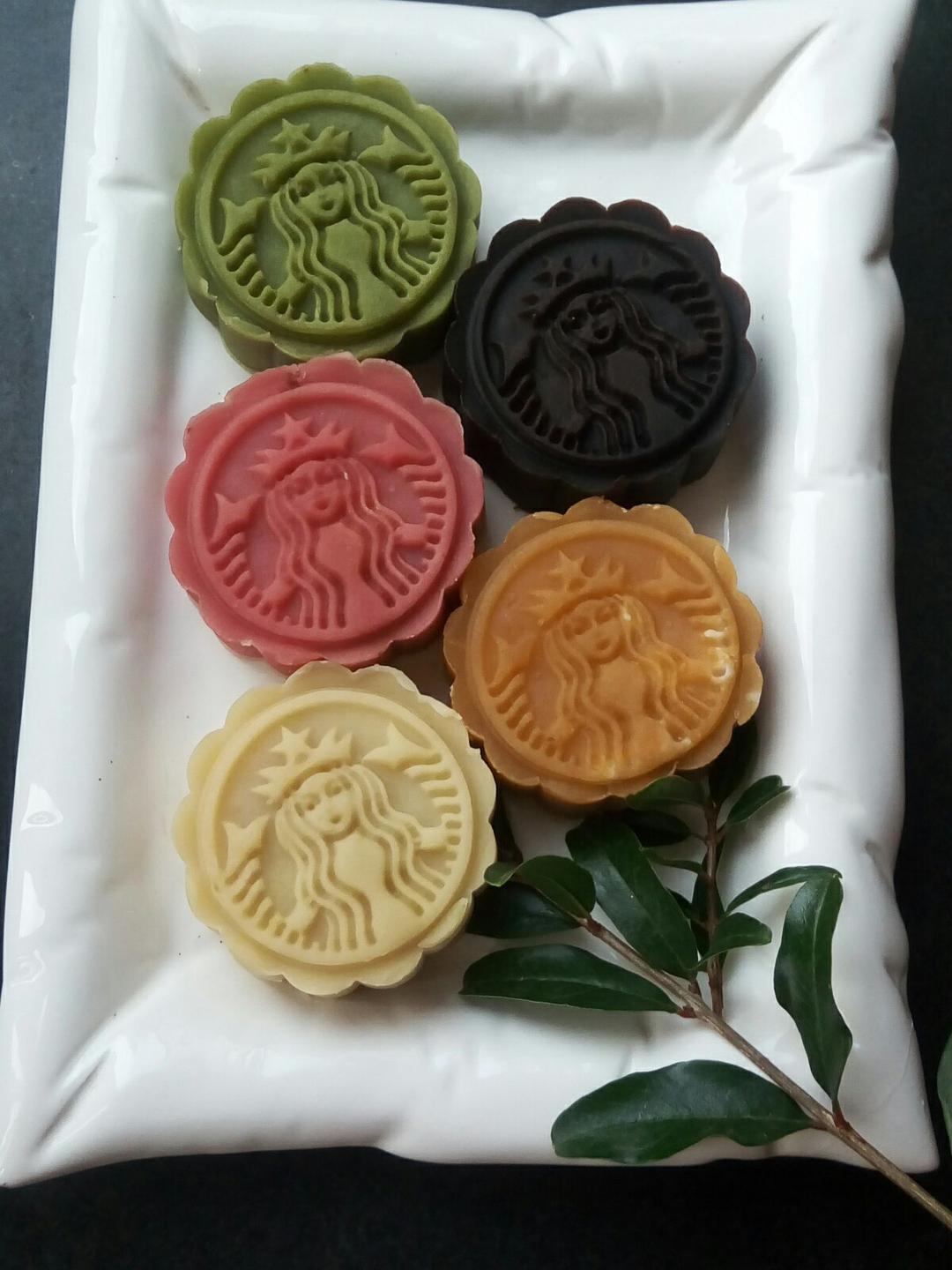 日式桃山皮月饼