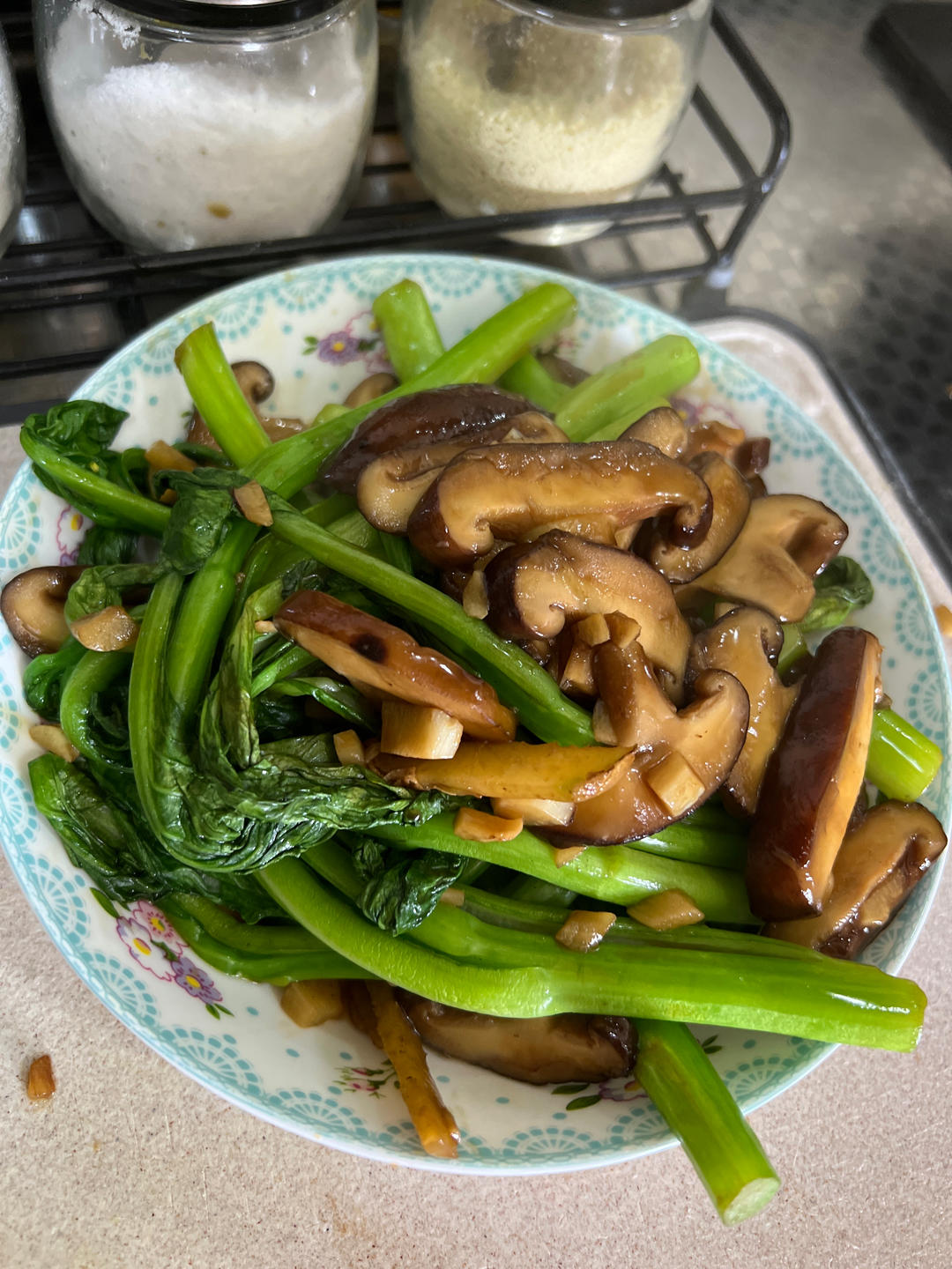 香菇油菜（简单快手）