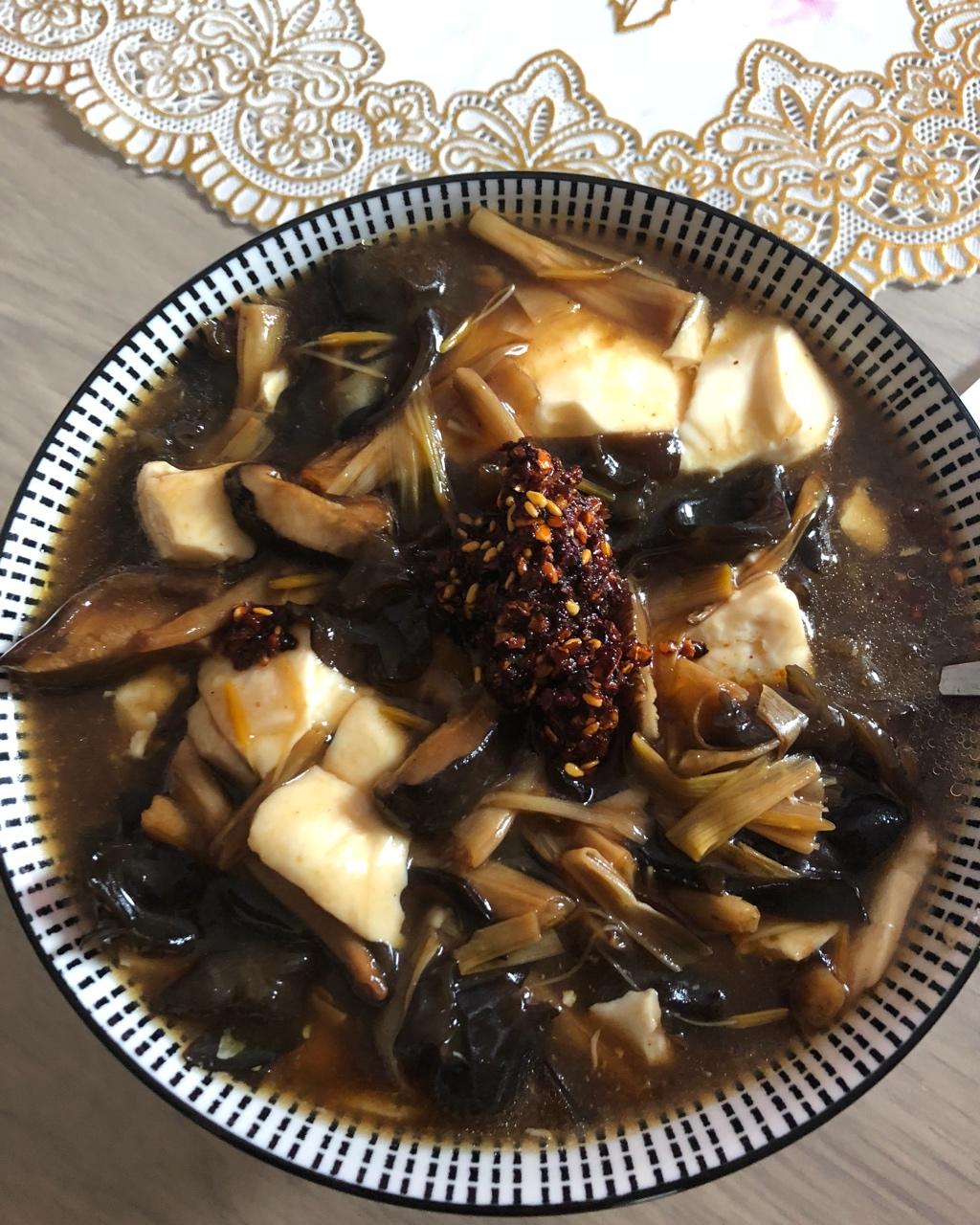 鲜香卤汁豆腐脑