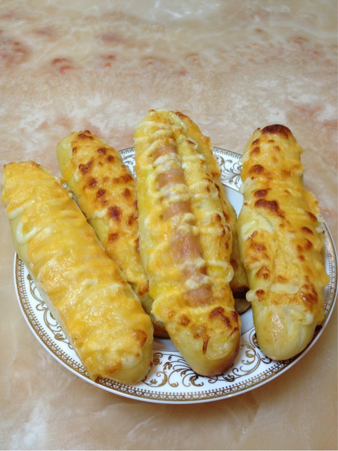 香葱芝士面包条