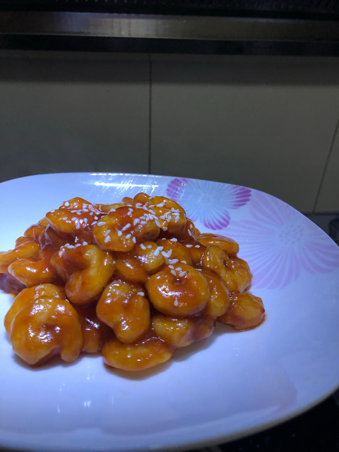 小陆馋哭了的糖醋虾仁