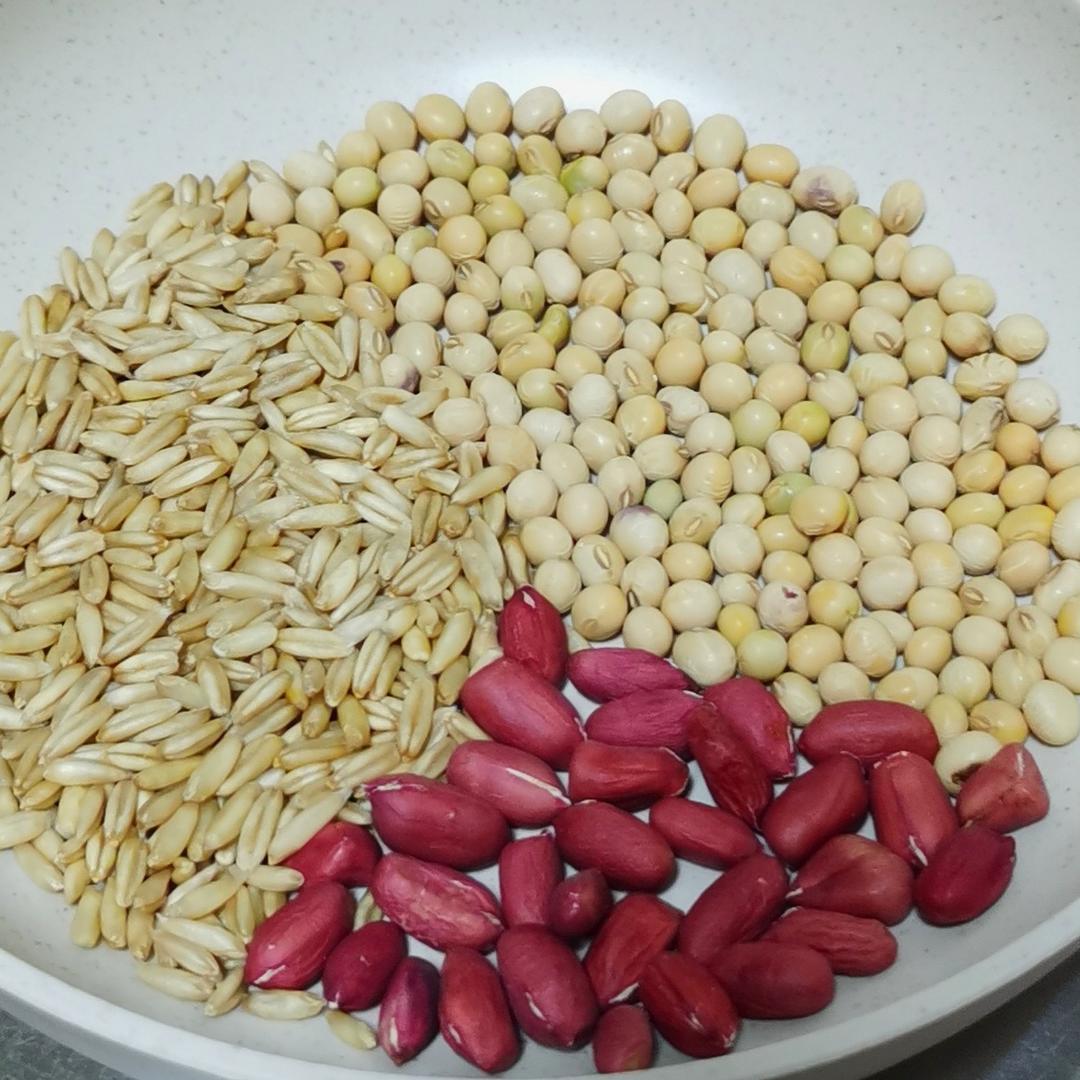 破壁机豆浆（黄豆、花生、燕麦）