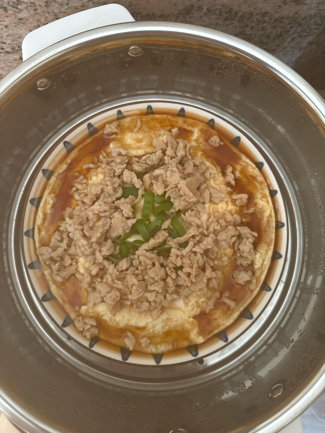 鸡蛋蒸豆腐❗超嫩滑，简单又好吃‼️