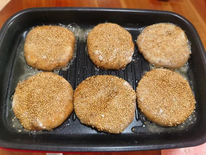 老北京麻酱烧饼 酥香可口 层次分明 附细节视频详解