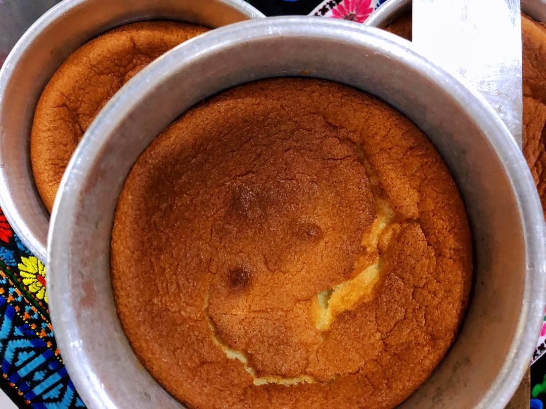 青井聪子の原味戚风蛋糕