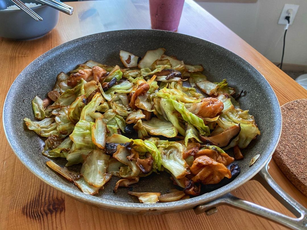 食而优则煮：油面筋炒丝瓜