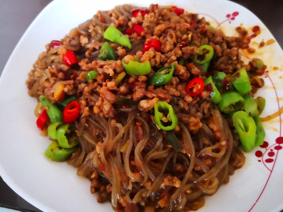 肉末粉条（蚂蚁上树）