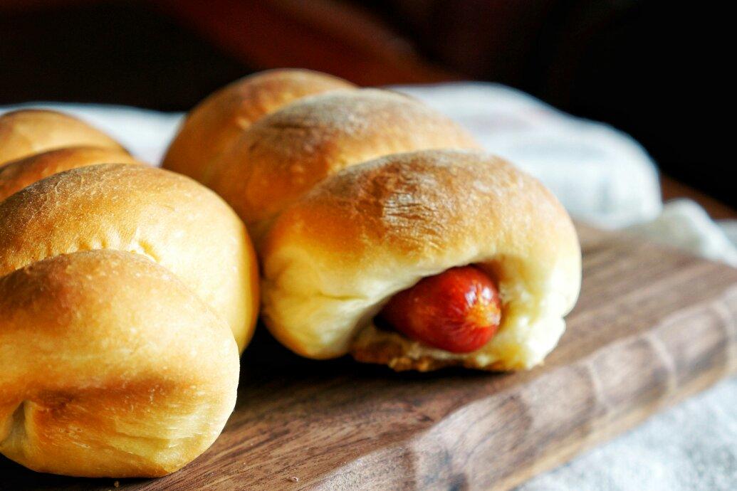 热狗面包