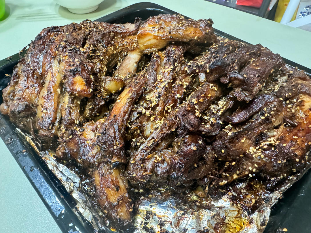 挡不住的诱惑～烤羊排