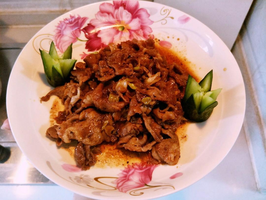 葱爆羊肉