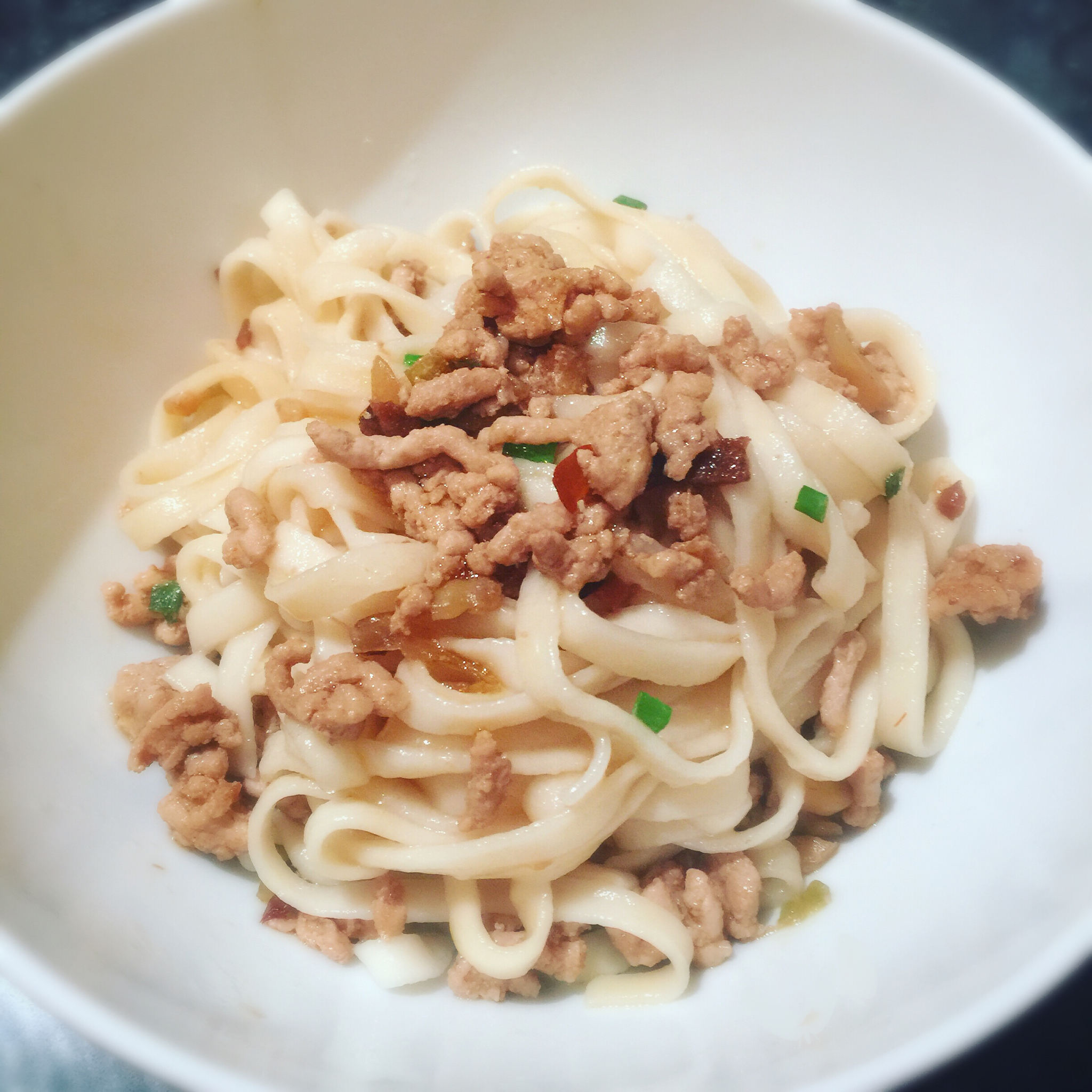 榨菜肉末面