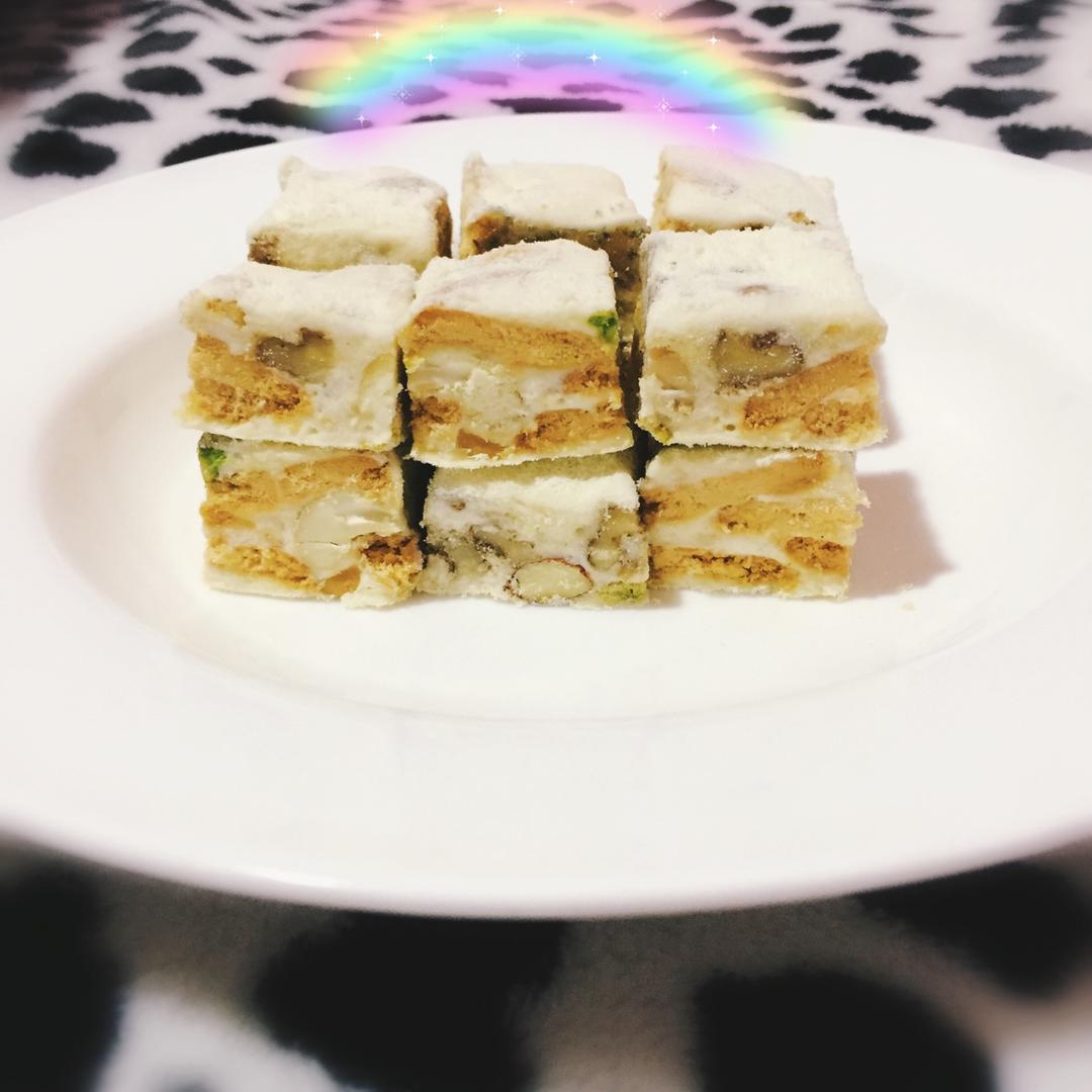 风靡吃货圈的雪花酥