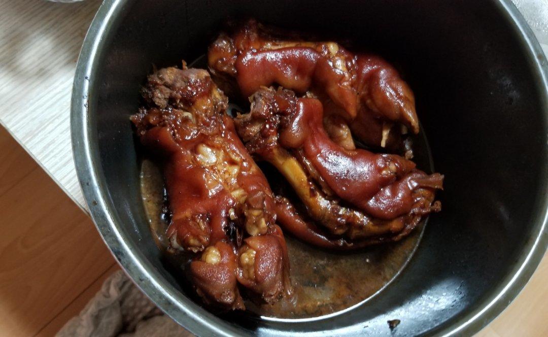 极简版红烧猪蹄（电饭煲）