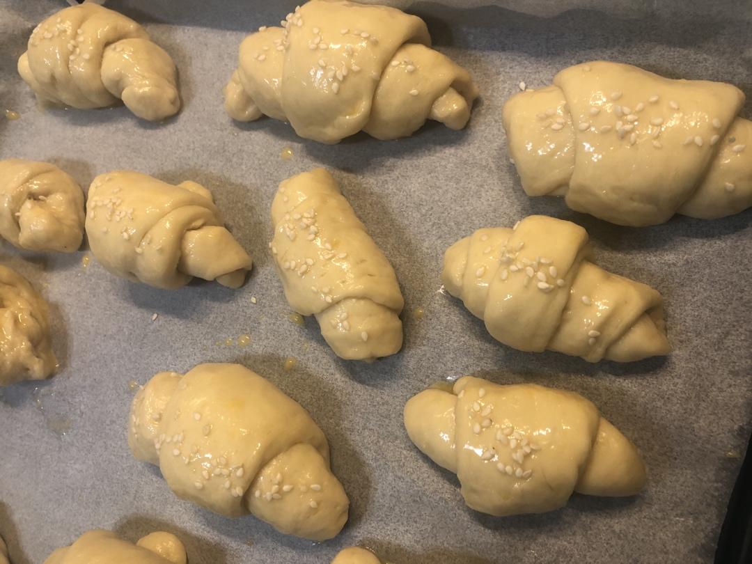 小朋友都可以做的牛角包🥐超级简单