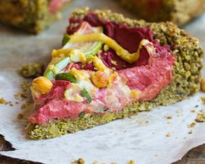 Deep Dish Falafel Pizza的做法 步骤4