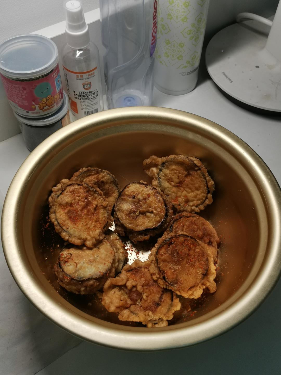 家常主食 炸茄盒 肉馅儿茄子