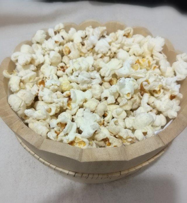 奶油爆米花