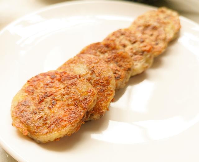 土豆牛肉饼(为鸡蛋、牛奶、小麦不耐受的宝宝特制!)的做法
