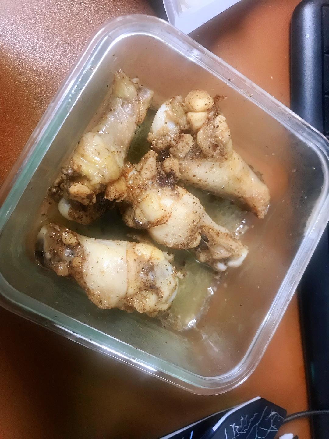 微波炉烤鸡翅根