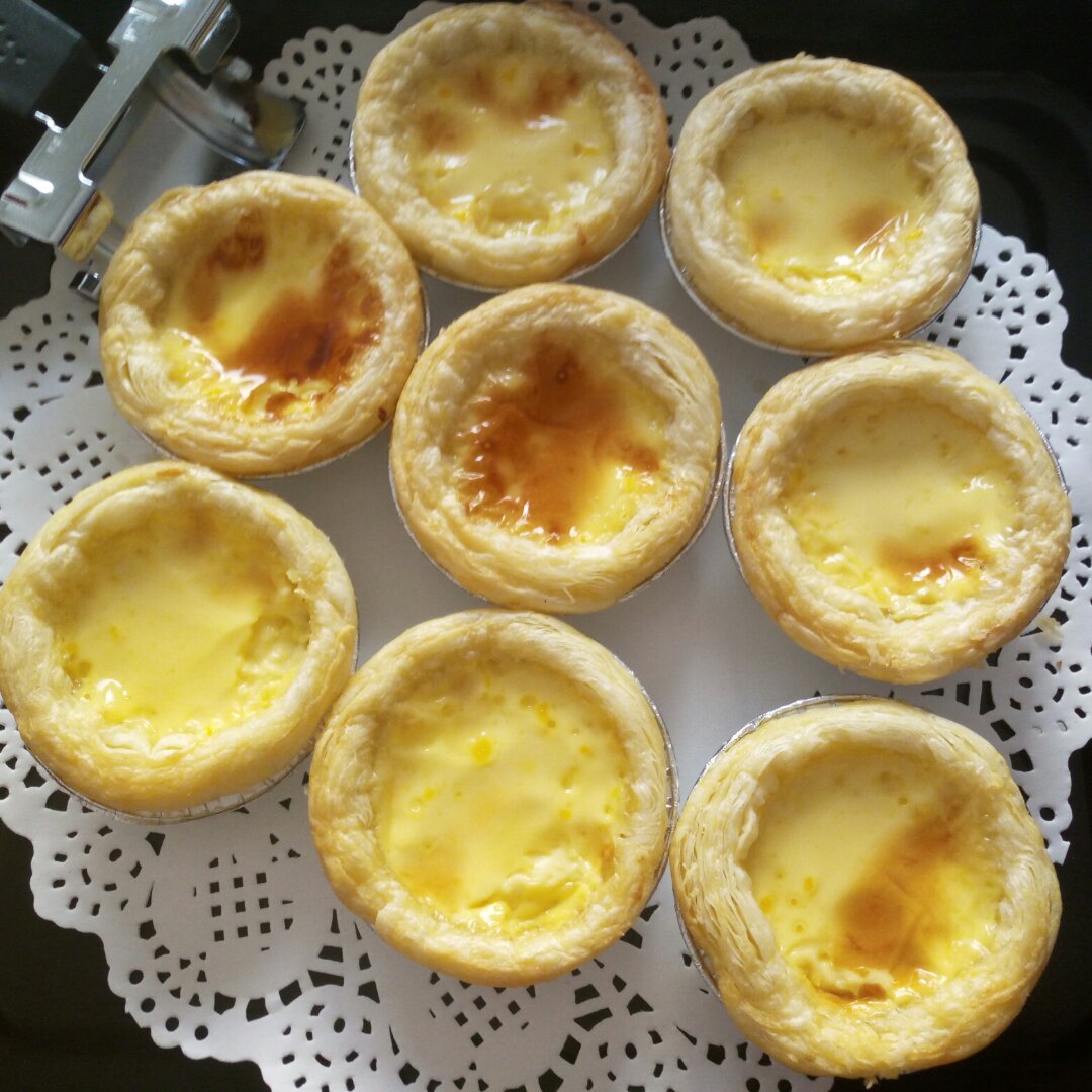 超完美味道超正的蛋挞配方，比KFC的还要嫩还要香~做过最好吃的蛋挞配方