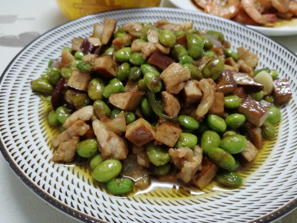 下饭菜 肉末毛豆