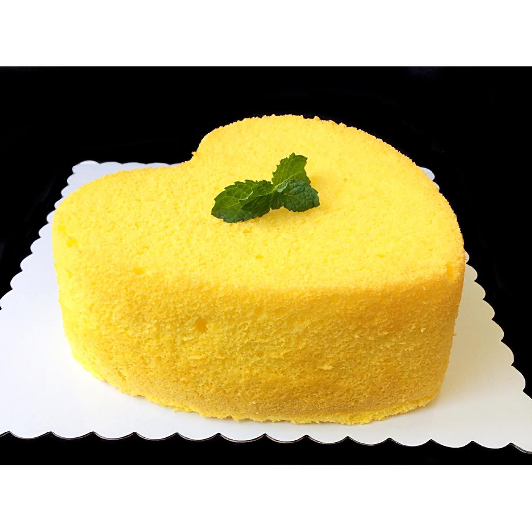 淡然-微笑做的椰子粉戚风蛋糕